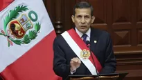 Humala asegur&oacute; que la OMS ha reconocido la gesti&oacute;n de salud del gobierno. Foto: Per&uacute; 21