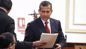 Ollanta Humala se refirió al equipo especial Lava Jato. Foto: El Comercio