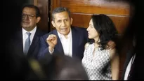 Ollanta Humala y Nadine Heredia. Foto: Agencia Andina