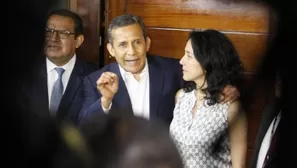 Ollanta Humala y Nadine Heredia. Foto: Agencia Andina