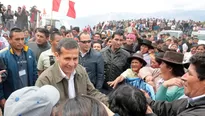 ollanta Humala se pronunció sobre la actitud de los rectores que se rehúsan a acatar la ley universitaria. Foto: Andina