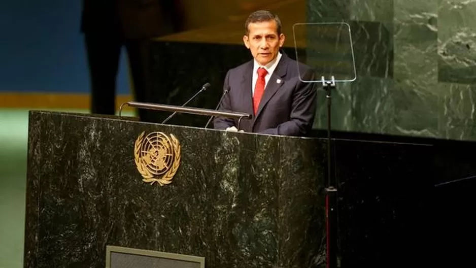 Humala ofreció discurso en Nueva York / Foto: ONU