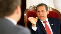 Ollanta Humala. Video: cortesía TV Perú