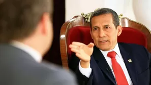 Ollanta Humala. Video: cortesía TV Perú