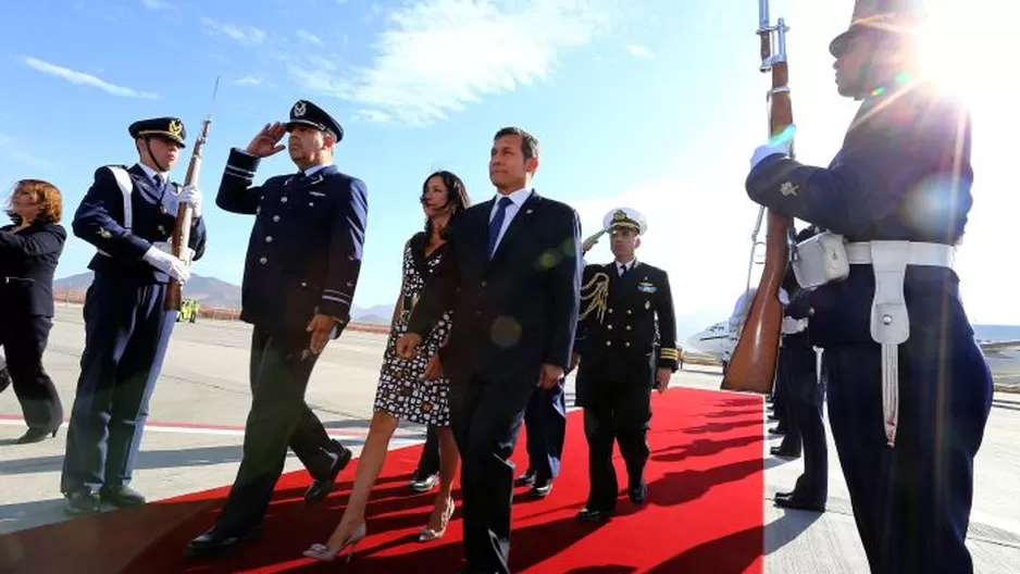  Humala partió acompañado por la ministra de Relaciones Exteriores, Ana María Sánchez / Foto: AFP