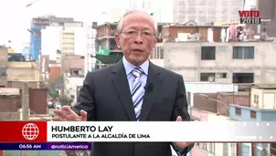 Humberto Lay. América Noticias