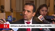 Humberto Morales: Pedro Olaechea representa a la derecha oligárquica