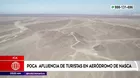 Ica: Aeródromo de Nasca luce vacío de turistas