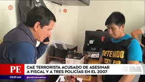 Cae terrorista acusado de asesinato. Foto y video: América Noticias