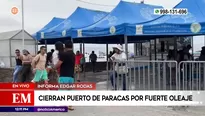 Oleajes en litoral peruano. Foto y video: América Noticias