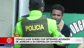 Kike Suero fue detenido por la Policía.