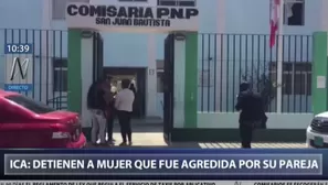 Mujer agredida fue detenida. (Canal N)