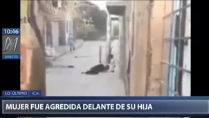 Mujer fue agredida por su pareja. (Canal N)