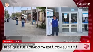 PNP ubica a recién nacido raptado en hospital de Ica y lo devuelve a su madre tras detener a responsable. / Video: Canal N 