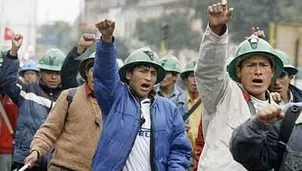 Protestantes marcharán hacia Lima. Foto: El Comercio