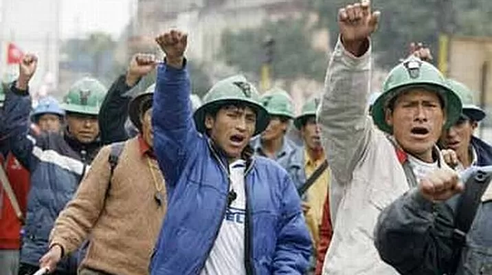 Protestantes marcharán hacia Lima. Foto: El Comercio Protestantes marcharán hacia Lima. Foto: El Comercio