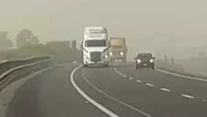 Los vientos paracas afectan visibilidad, cierran negocios y ponen en riesgo clases escolares. Video: Canal N