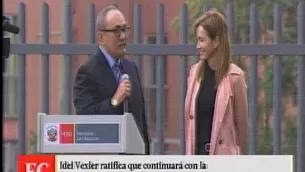 Idel Vexler y Maril&uacute; Martens.