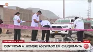 Identifican a hombre asesinado a disparos en Chuquitanta en SMP