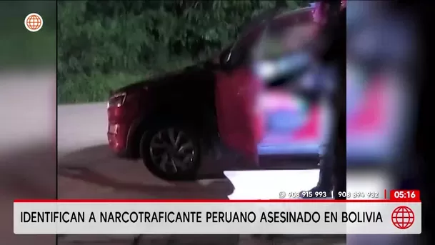 Identifican a narcotraficante peruano asesinado en Bolivia. Foto: América Noticias