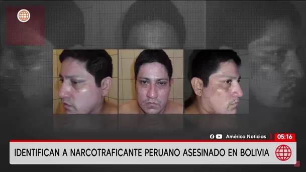 Identifican a narcotraficante peruano asesinado en Bolivia. Foto: América Noticias