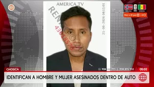 Identifican a la pareja hallada sin vida dentro de auto en Chosica. Foto y video: América Noticias