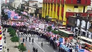 Movilización contra la ideología de género. Foto: Referencial