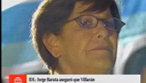 Susana Villarán asegura no haber negociado con Garreta