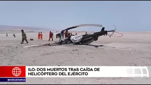 Accidente dejó dos muertos. Foto: captura de TV