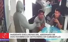 Imágenes exclusivas de un doble crimen en una cevichería de Carabayllo - Noticias de cevicherias