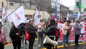 La continuidad y radicalización de las medidas dependerán de la respuesta que reciban de las autoridades. / Video: Canal N
