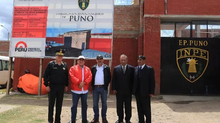 Inauguran la primera etapa de la ampliación del penal de Puno Inauguran la primera etapa de la ampliación del penal de Puno