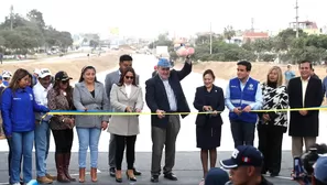 Nueva vía expresa sur fue inaugurada, pero aún no está operativa. Foto: Andina
