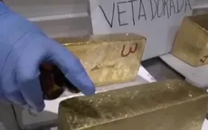 Incautan 120 kilos de oro procedente de la minería ilegal - Noticias de tala-ilegal