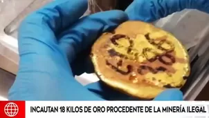 Oro ilegal. Foto-Video: América Noticias