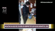 Incautan 94 kilos de cocaína en Serpost de Los Olivos durante el 2020