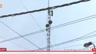 Incautan antena clandestina de internet en penal Sarita Colonia