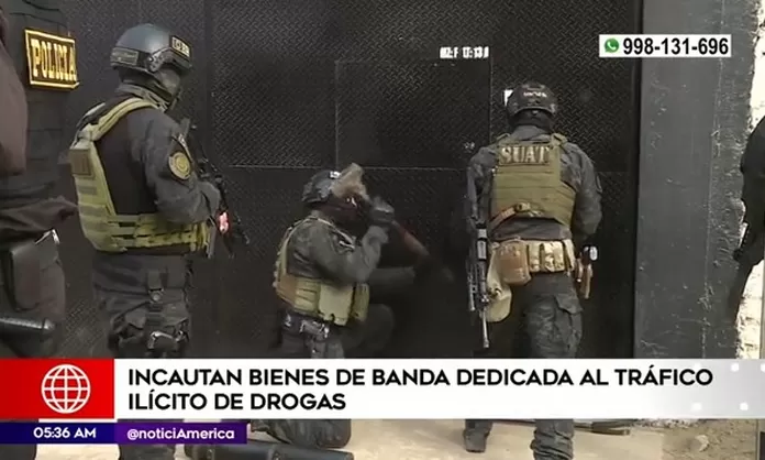 Incautan Bienes De Banda Dedicada Al Tráfico Ilícito De Drogas 6144