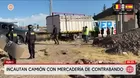 Incautan contrabando en Puno