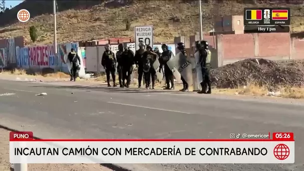 Incautan contrabando en Puno. Foto: América Noticias Incautan contrabando en Puno. Foto: América Noticias