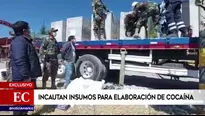 La Policía llegó al lugar donde partió la carga, gracias al GPS del tráiler