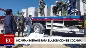 La Policía llegó al lugar donde partió la carga, gracias al GPS del tráiler