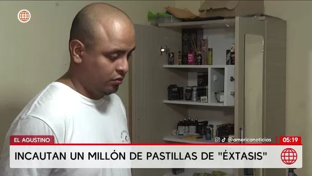 Incautan un millón de pastillas de éxtasis en El Agustino. Foto: Unidad de investigación