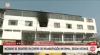 Incendio afecta centro de rehabilitación informal en Carabayllo