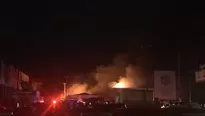 Incendio en Asia