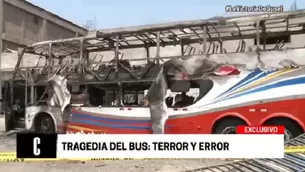 El bus de Sajy había sido modificado para que ofrezca servicios. Foto: América TV