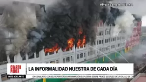 La informalidad sigue cobrando vidas. Foto: Cuarto Poder