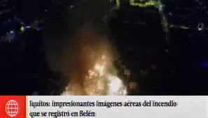 Incendio en Belén.