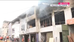 Las autoridades están investigando las causas del incendio. / Video: Canal N