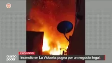 Diez miembros de una familia, entre ellos cinco niños, murieron quemados vivos tras el ataque de mafias del transporte informal que cobraban cupos en Gamarra. Video: Cuarto Poder